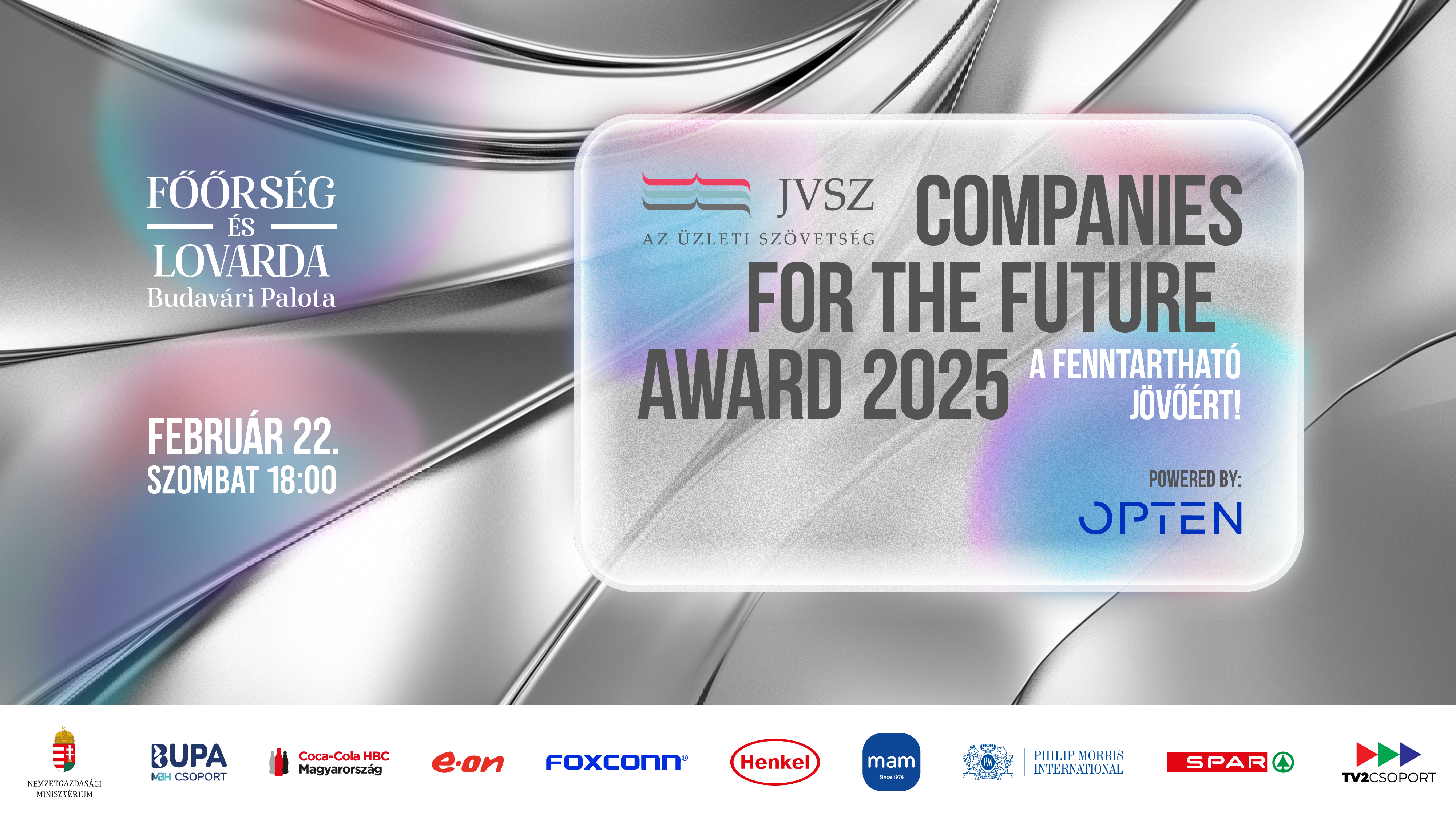 JVSZ - Companies for the Future Award 2025 - Jótékonysági Tombola