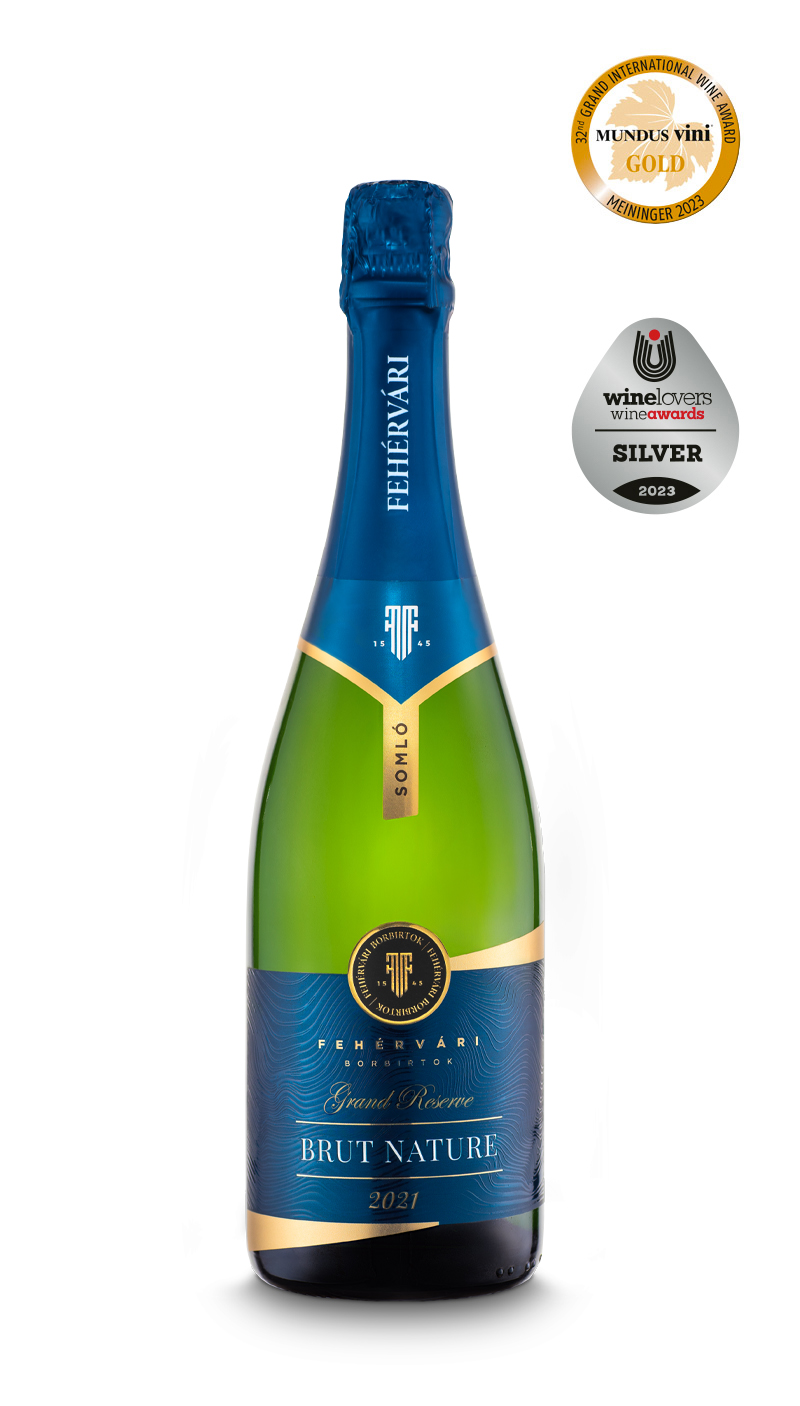 Fehérvári Brut Nature Reserve Magnum pezsgő